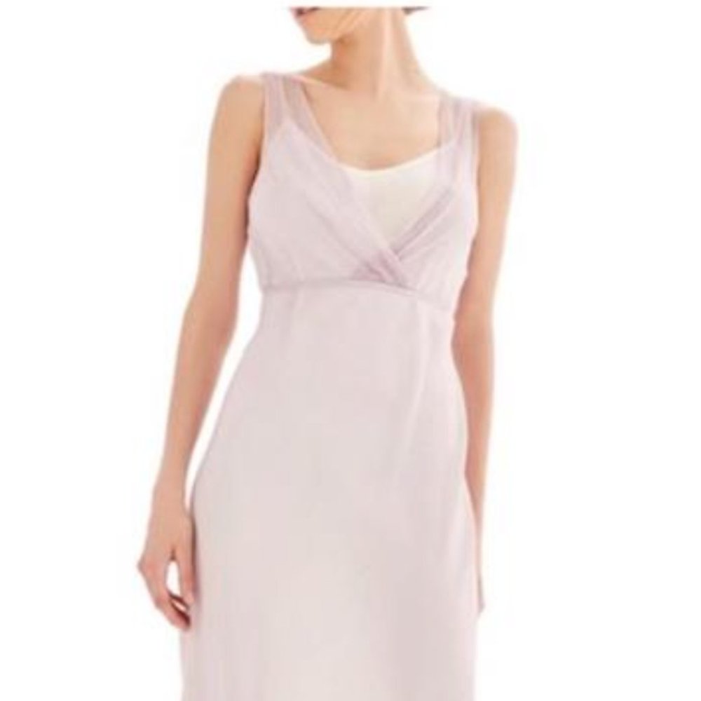 TOPSHOP Pale Lavender Bride Column Gown Formal Dress